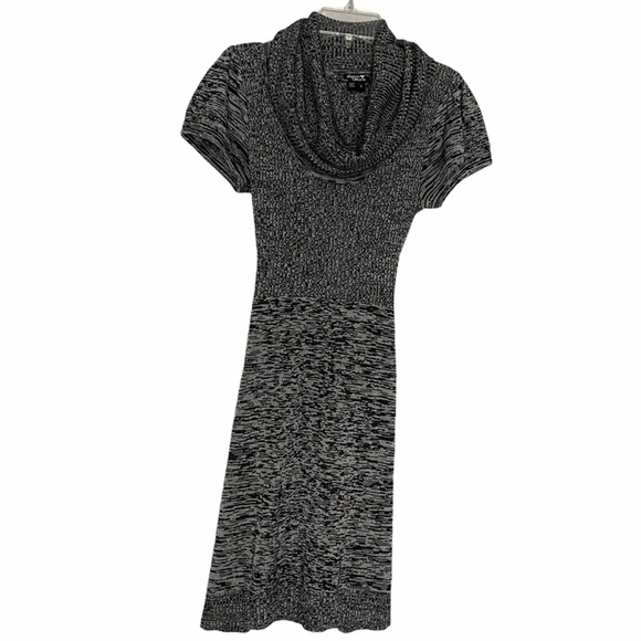 Sequin Hearts turtleneck knit sweater dress small - Picture 2 of 6